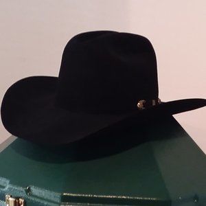 Stetson 10X "Shiner" Black Cowboy Hat